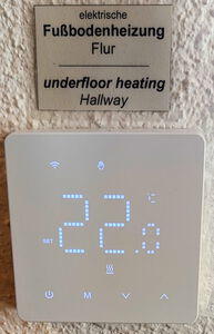 Fußbodenheizung